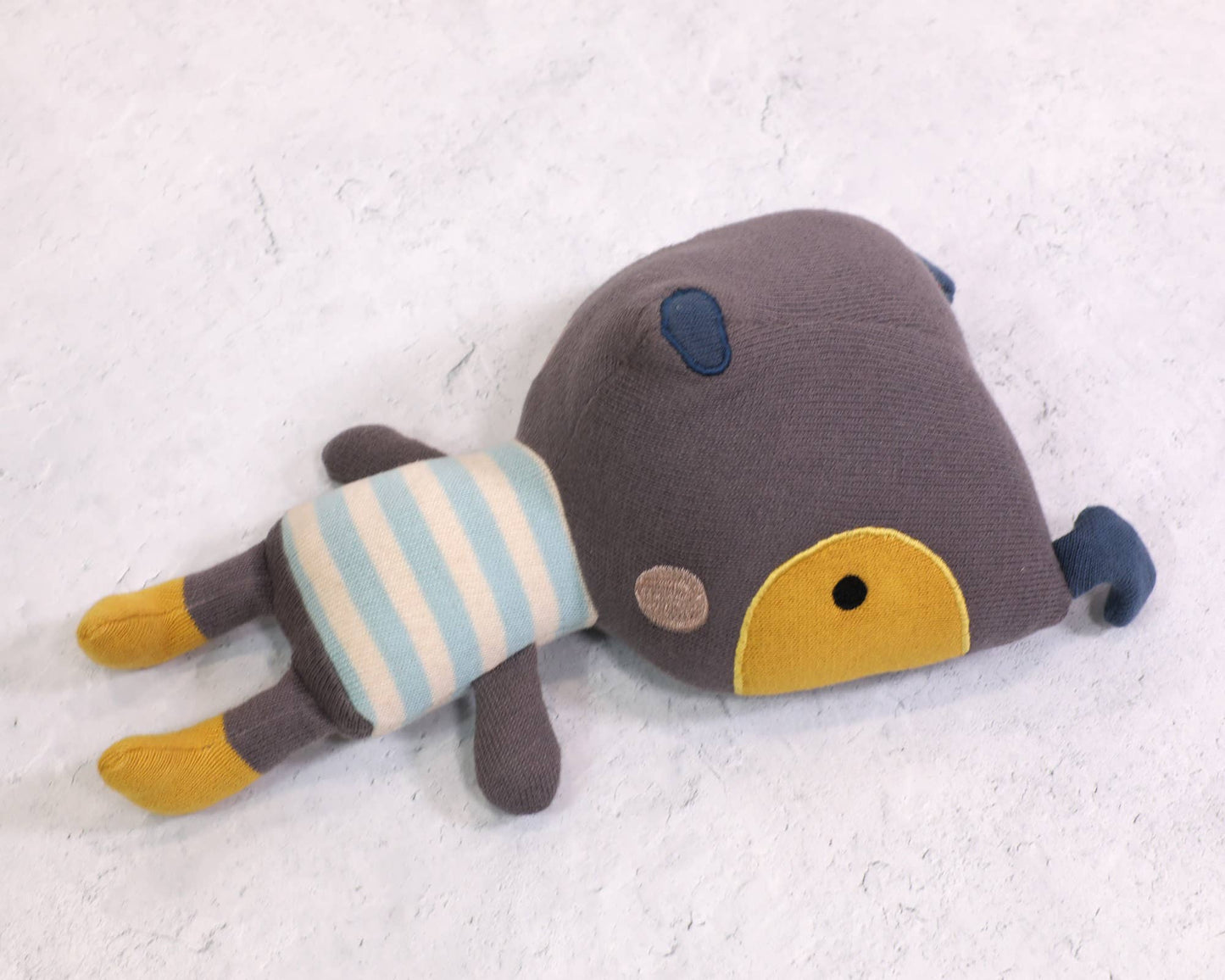 Viverano Organics - Phillipe Dog Organic Cotton Stuffed Animal Baby Kid Toy