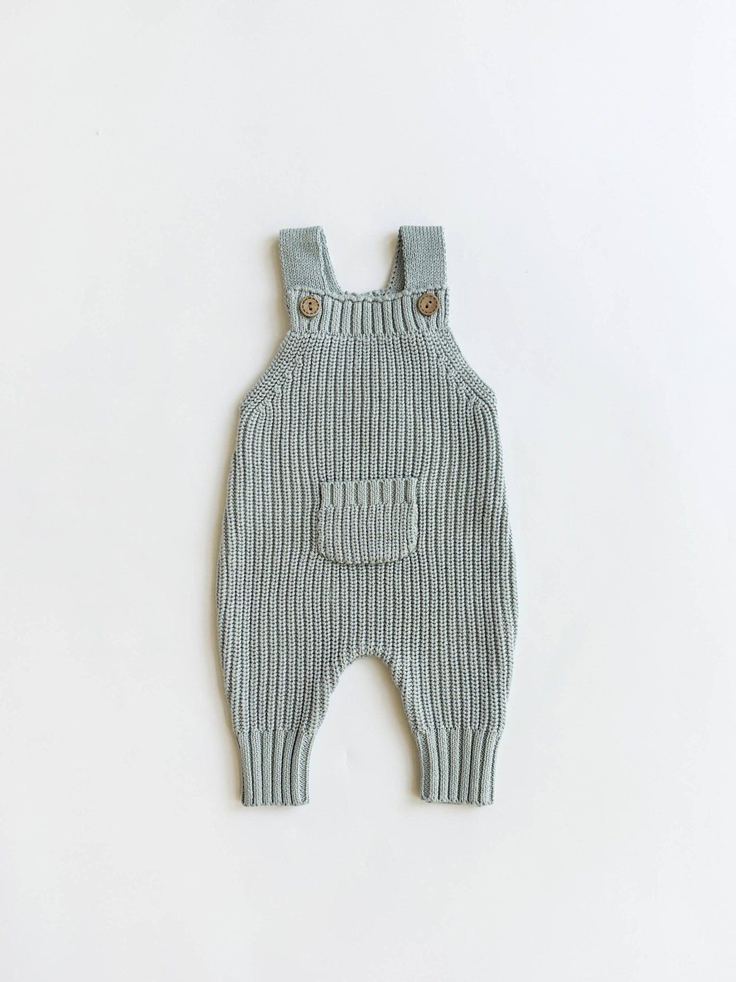 OLIVE & CRADLE - BABY KNIT OVERALLS