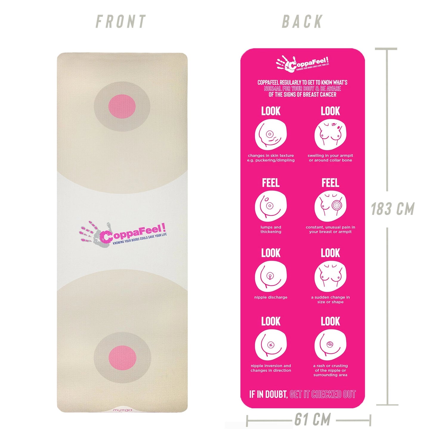 Boobalicious Yoga Mat