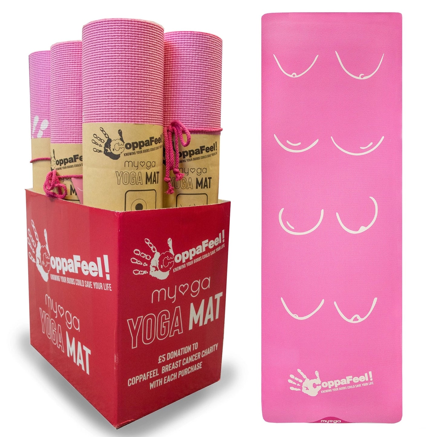 Boobalicious Yoga Mat