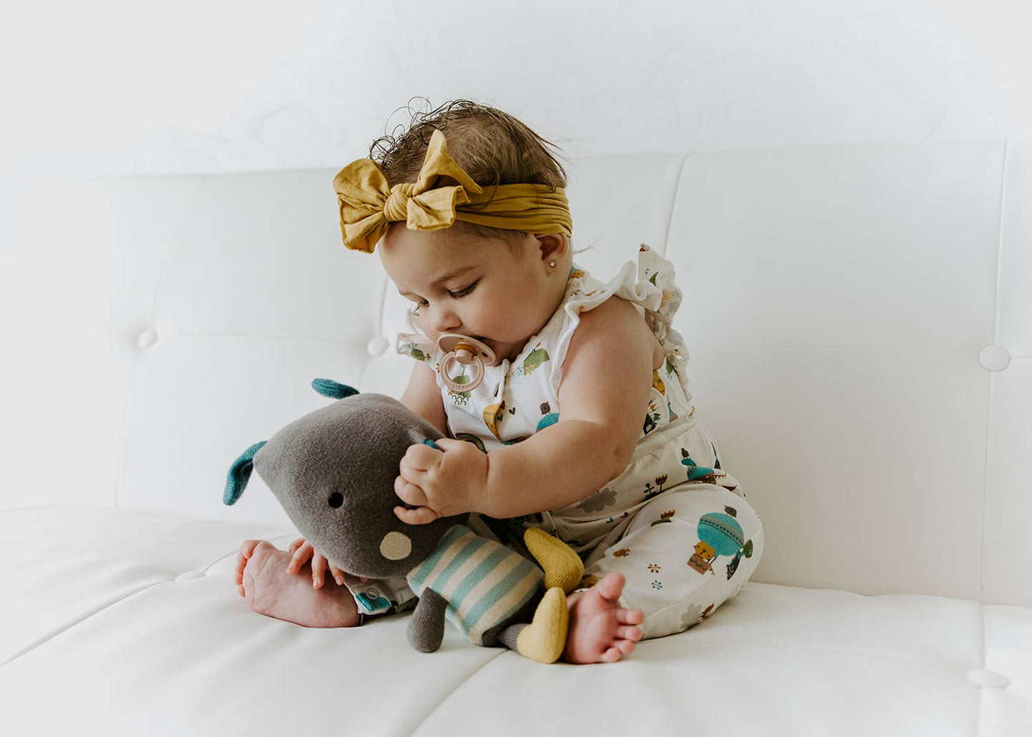 Viverano Organics - Phillipe Dog Organic Cotton Stuffed Animal Baby Kid Toy