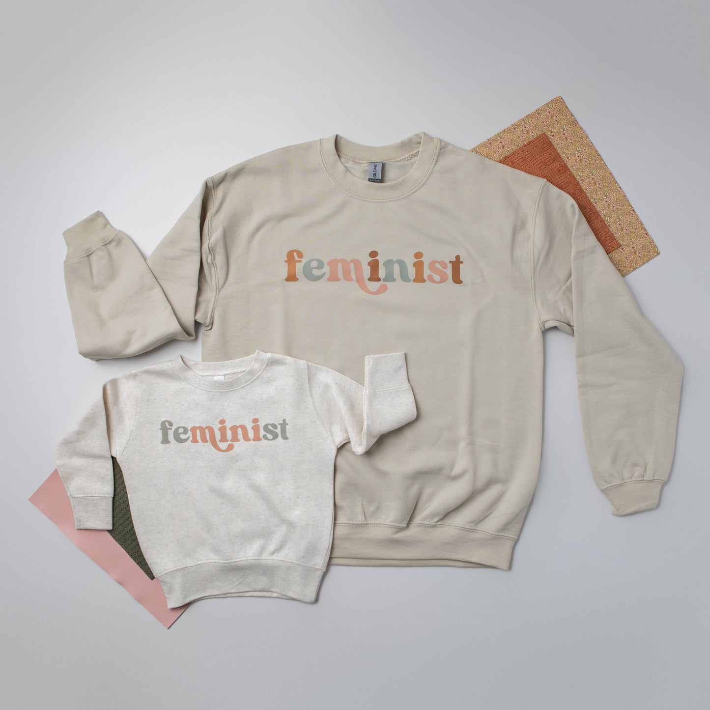 The Obstinate Octopus - "FEminiST" Mother's Day Sweatshirts for You and Your Mini.