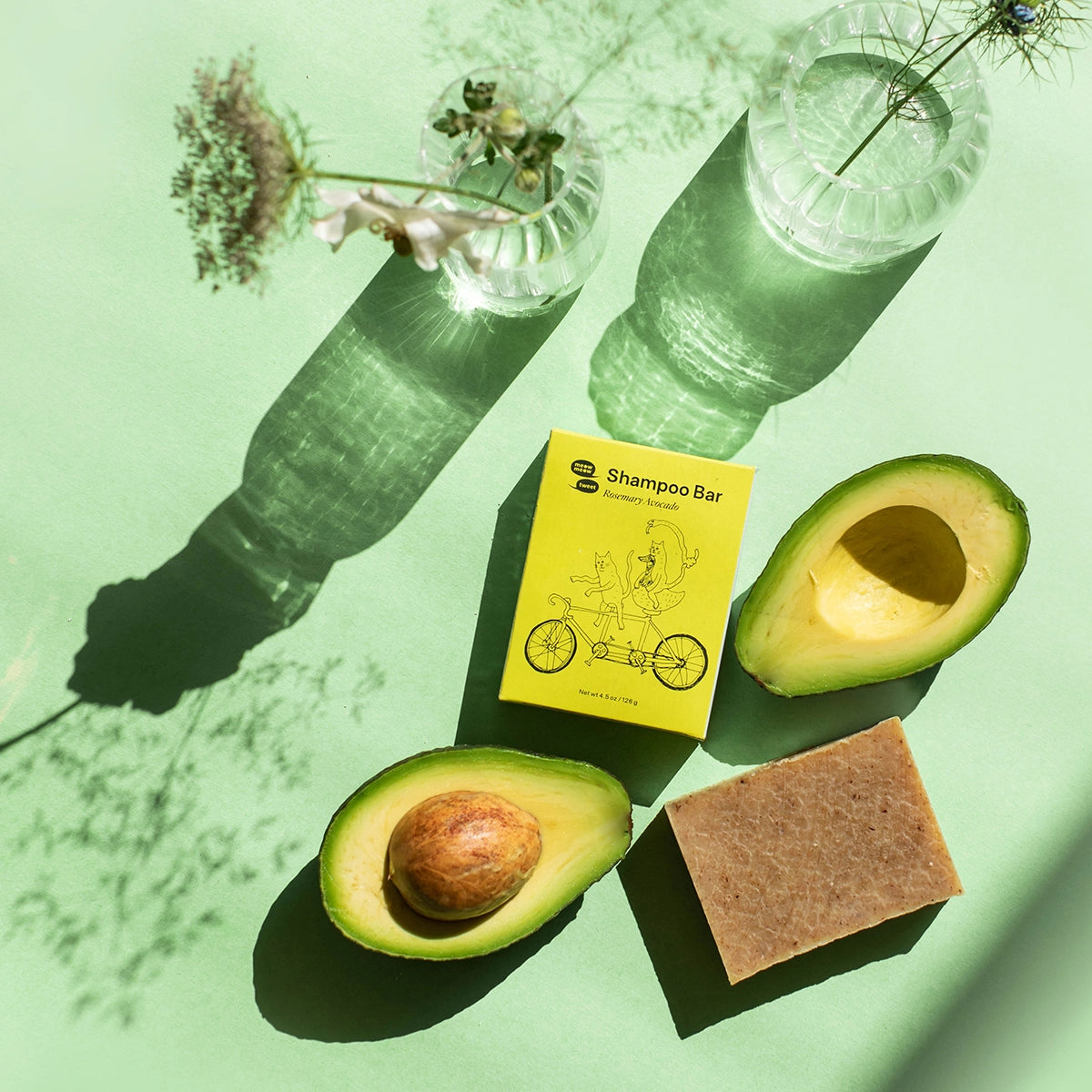 Rosemary Avocado Shampoo Bar