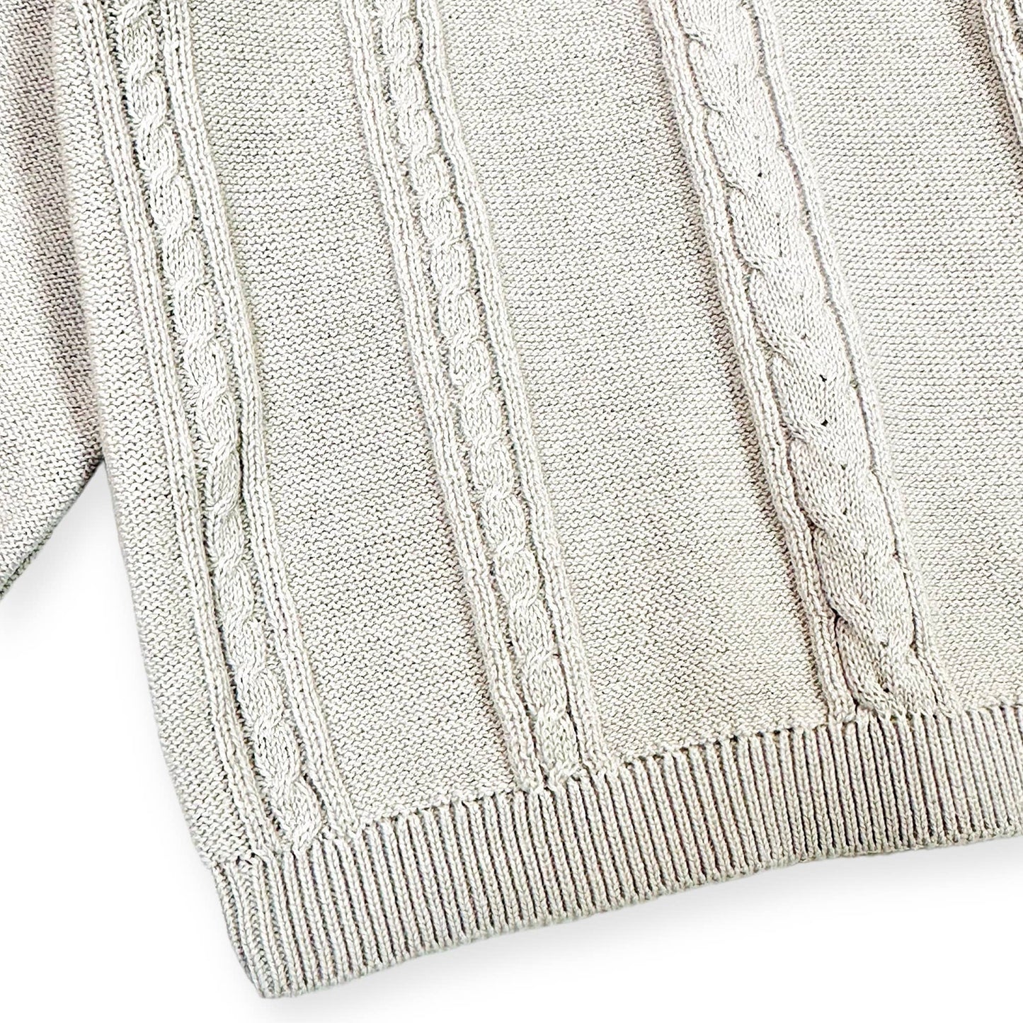 Viverano Organics - Classic Cable Knit Baby Pullover Sweater (Organic Cotton)